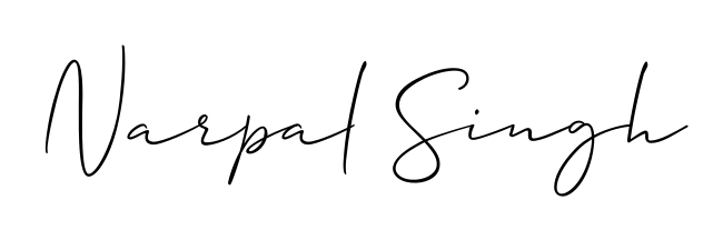 Try this chic Narpal Singh handwritten sign style. Using Allison_Script font elements, it gives your name a sleek, memorable identity. Narpal Singh signature style 2 images and pictures png