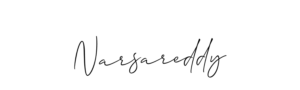 Make a short Narsareddy signature style. Manage your documents anywhere anytime using Allison_Script. Create and add eSignatures, submit forms, share and send files easily. Narsareddy signature style 2 images and pictures png
