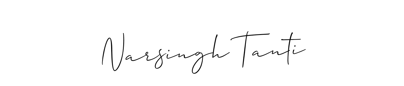 Here are the top 10 professional signature styles for the name Narsingh Tanti. These are the best autograph styles you can use for your name. Narsingh Tanti signature style 2 images and pictures png