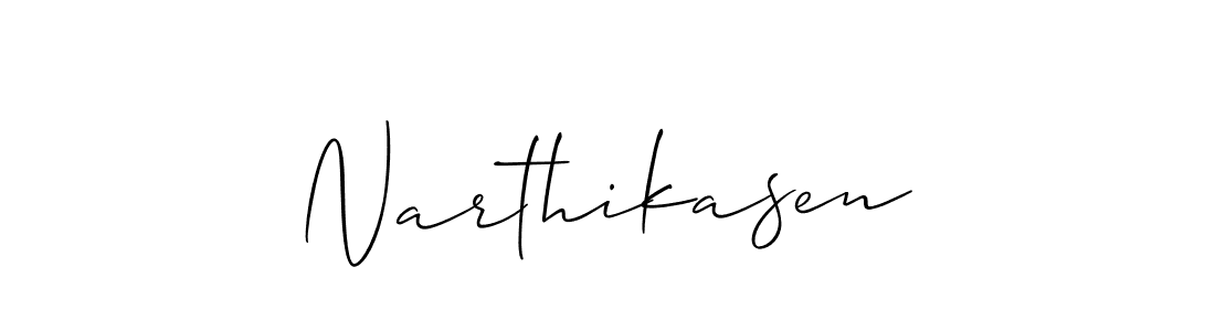 Make a beautiful signature design for name Narthikasen. Use this online signature maker to create a handwritten signature for free. Narthikasen signature style 2 images and pictures png