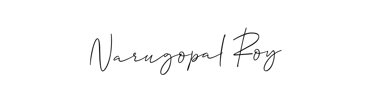 This is the best signature style for the Narugopal Roy name. Also you like these signature font (Allison_Script). Mix name signature. Narugopal Roy signature style 2 images and pictures png