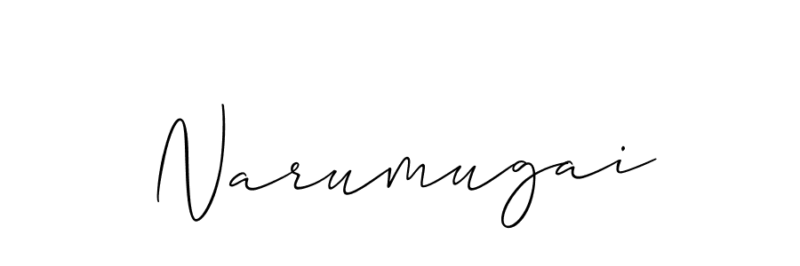 if you are searching for the best signature style for your name Narumugai. so please give up your signature search. here we have designed multiple signature styles  using Allison_Script. Narumugai signature style 2 images and pictures png