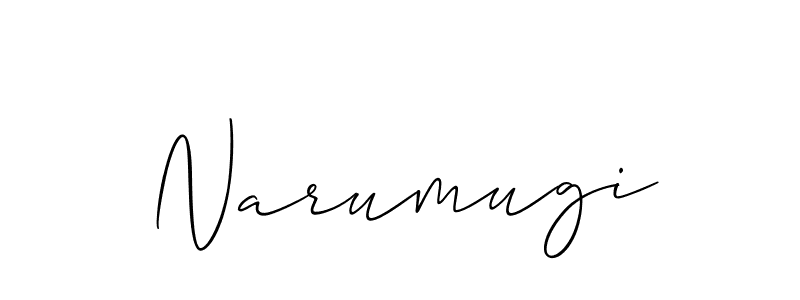 How to Draw Narumugi signature style? Allison_Script is a latest design signature styles for name Narumugi. Narumugi signature style 2 images and pictures png