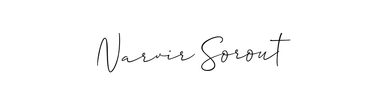 Check out images of Autograph of Narvir Sorout name. Actor Narvir Sorout Signature Style. Allison_Script is a professional sign style online. Narvir Sorout signature style 2 images and pictures png