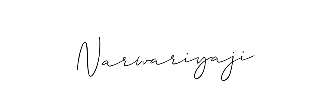 This is the best signature style for the Narwariyaji name. Also you like these signature font (Allison_Script). Mix name signature. Narwariyaji signature style 2 images and pictures png
