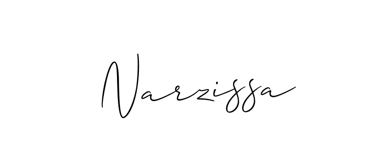 Once you've used our free online signature maker to create your best signature Allison_Script style, it's time to enjoy all of the benefits that Narzissa name signing documents. Narzissa signature style 2 images and pictures png