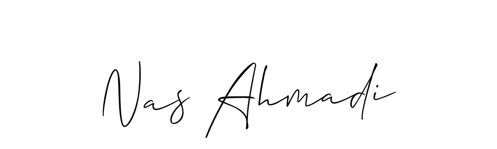 Check out images of Autograph of Nas Ahmadi name. Actor Nas Ahmadi Signature Style. Allison_Script is a professional sign style online. Nas Ahmadi signature style 2 images and pictures png