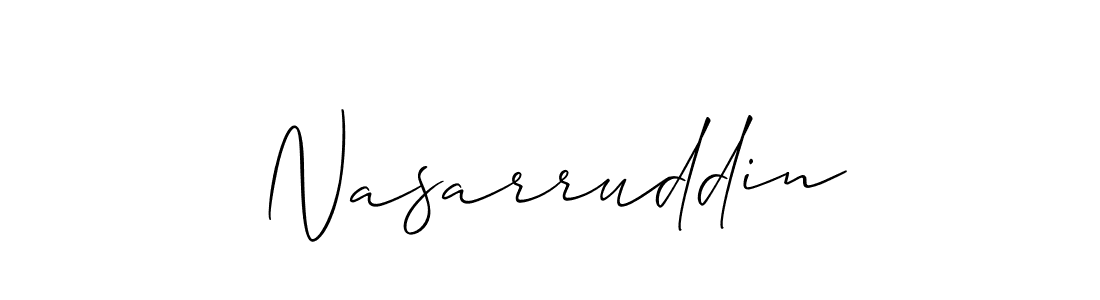 Best and Professional Signature Style for Nasarruddin. Allison_Script Best Signature Style Collection. Nasarruddin signature style 2 images and pictures png