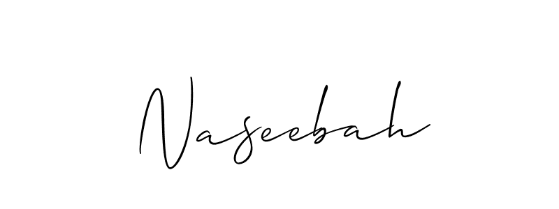 Once you've used our free online signature maker to create your best signature Allison_Script style, it's time to enjoy all of the benefits that Naseebah name signing documents. Naseebah signature style 2 images and pictures png