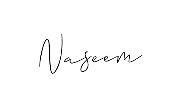 Naseem stylish signature style. Best Handwritten Sign (Allison_Script) for my name. Handwritten Signature Collection Ideas for my name Naseem. Naseem signature style 2 images and pictures png