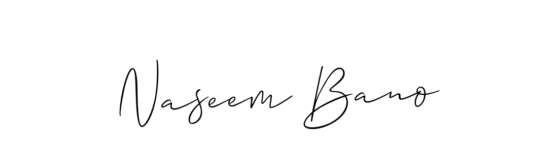 You can use this online signature creator to create a handwritten signature for the name Naseem Bano. This is the best online autograph maker. Naseem Bano signature style 2 images and pictures png