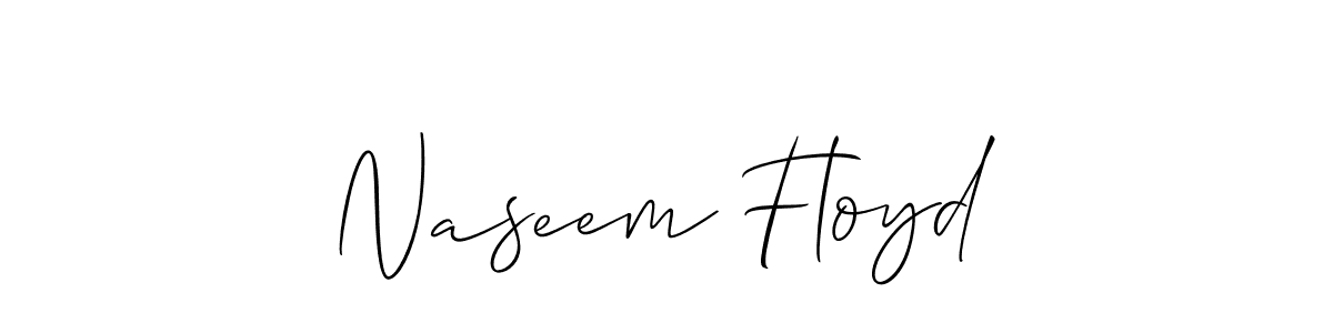 Also we have Naseem Floyd name is the best signature style. Create professional handwritten signature collection using Allison_Script autograph style. Naseem Floyd signature style 2 images and pictures png