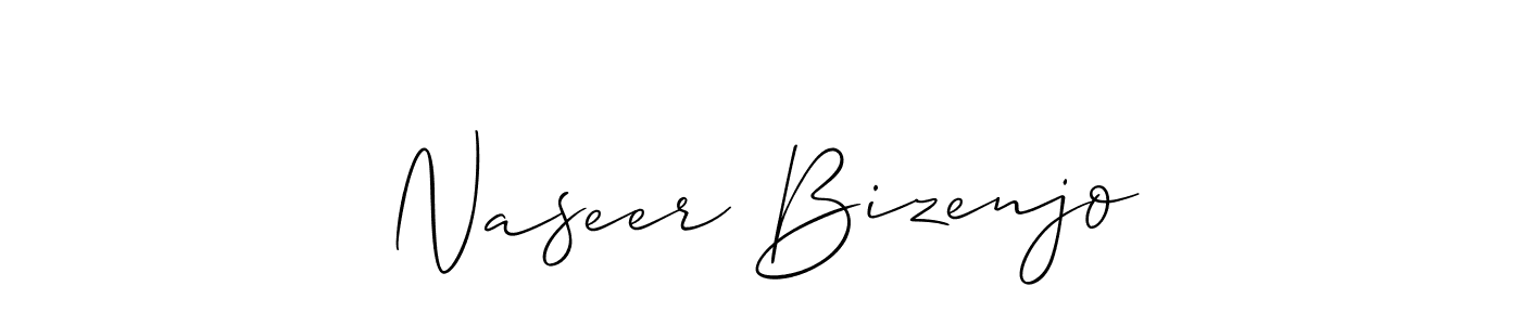 if you are searching for the best signature style for your name Naseer Bizenjo. so please give up your signature search. here we have designed multiple signature styles  using Allison_Script. Naseer Bizenjo signature style 2 images and pictures png
