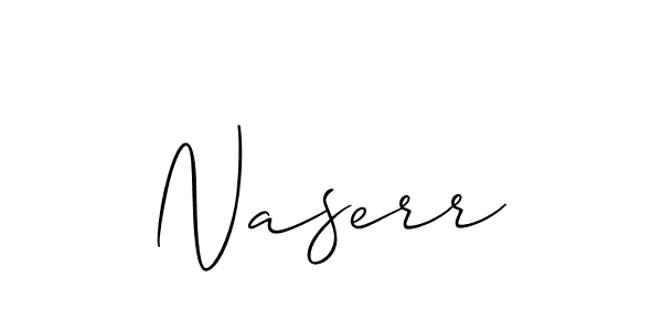 How to Draw Naserr signature style? Allison_Script is a latest design signature styles for name Naserr. Naserr signature style 2 images and pictures png