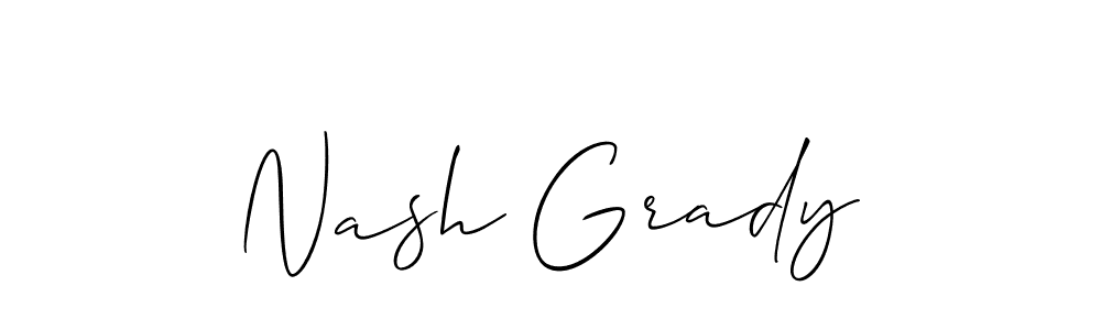 You can use this online signature creator to create a handwritten signature for the name Nash Grady. This is the best online autograph maker. Nash Grady signature style 2 images and pictures png