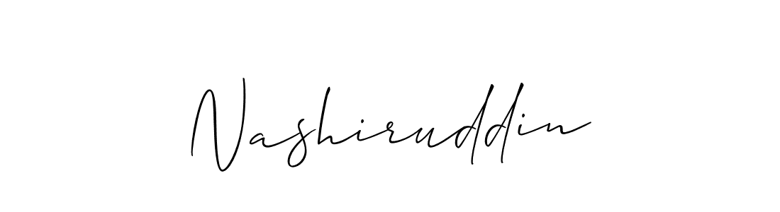 if you are searching for the best signature style for your name Nashiruddin. so please give up your signature search. here we have designed multiple signature styles  using Allison_Script. Nashiruddin signature style 2 images and pictures png