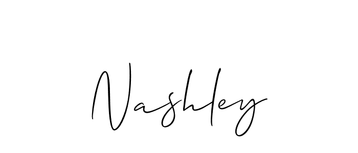 Make a beautiful signature design for name Nashley. Use this online signature maker to create a handwritten signature for free. Nashley signature style 2 images and pictures png
