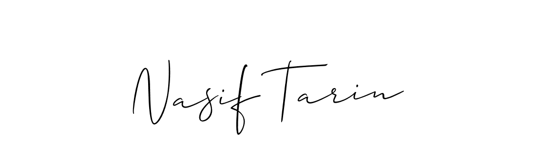 Best and Professional Signature Style for Nasif Tarin. Allison_Script Best Signature Style Collection. Nasif Tarin signature style 2 images and pictures png