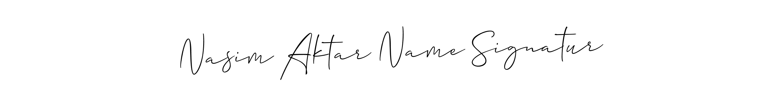 You can use this online signature creator to create a handwritten signature for the name Nasim Aktar Name Signatur. This is the best online autograph maker. Nasim Aktar Name Signatur signature style 2 images and pictures png