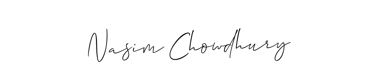 You can use this online signature creator to create a handwritten signature for the name Nasim Chowdhury. This is the best online autograph maker. Nasim Chowdhury signature style 2 images and pictures png