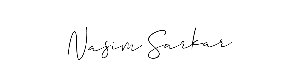 Once you've used our free online signature maker to create your best signature Allison_Script style, it's time to enjoy all of the benefits that Nasim Sarkar name signing documents. Nasim Sarkar signature style 2 images and pictures png