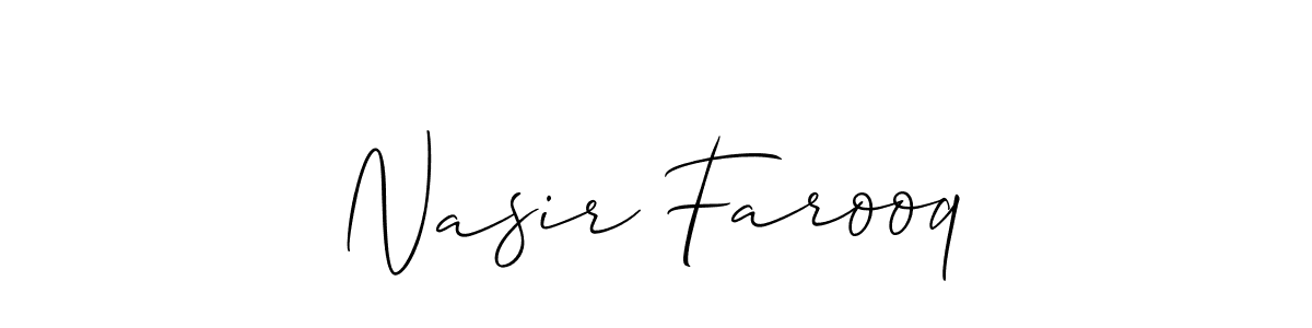 Once you've used our free online signature maker to create your best signature Allison_Script style, it's time to enjoy all of the benefits that Nasir Farooq name signing documents. Nasir Farooq signature style 2 images and pictures png