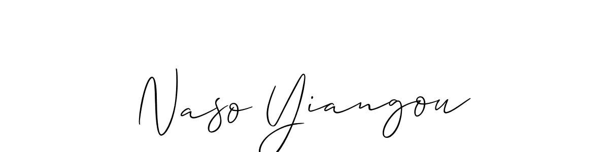 How to make Naso Yiangou signature? Allison_Script is a professional autograph style. Create handwritten signature for Naso Yiangou name. Naso Yiangou signature style 2 images and pictures png