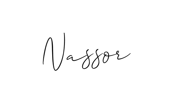 How to Draw Nassor signature style? Allison_Script is a latest design signature styles for name Nassor. Nassor signature style 2 images and pictures png