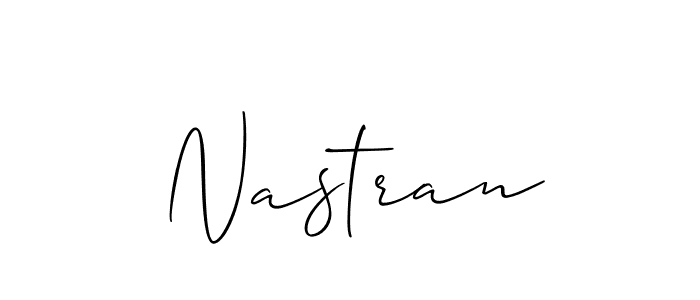 Also You can easily find your signature by using the search form. We will create Nastran name handwritten signature images for you free of cost using Allison_Script sign style. Nastran signature style 2 images and pictures png