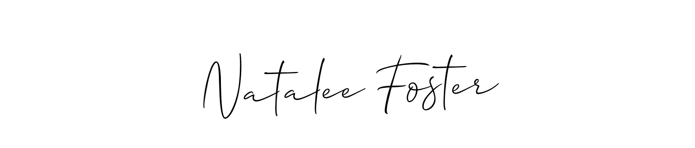 Check out images of Autograph of Natalee Foster name. Actor Natalee Foster Signature Style. Allison_Script is a professional sign style online. Natalee Foster signature style 2 images and pictures png