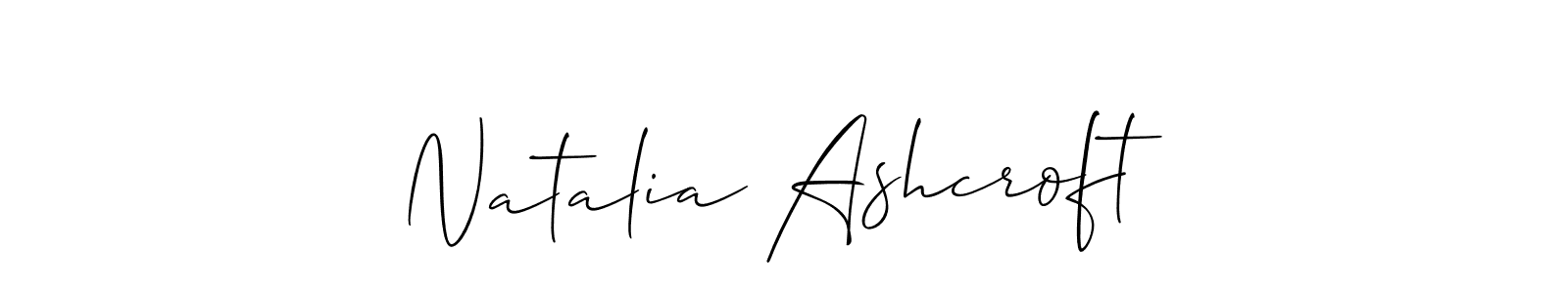 Check out images of Autograph of Natalia Ashcroft name. Actor Natalia Ashcroft Signature Style. Allison_Script is a professional sign style online. Natalia Ashcroft signature style 2 images and pictures png