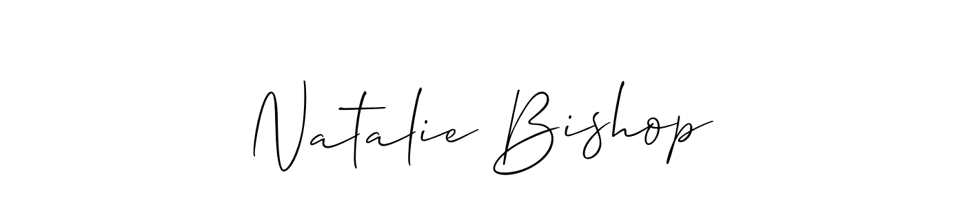 Best and Professional Signature Style for Natalie Bishop. Allison_Script Best Signature Style Collection. Natalie Bishop signature style 2 images and pictures png