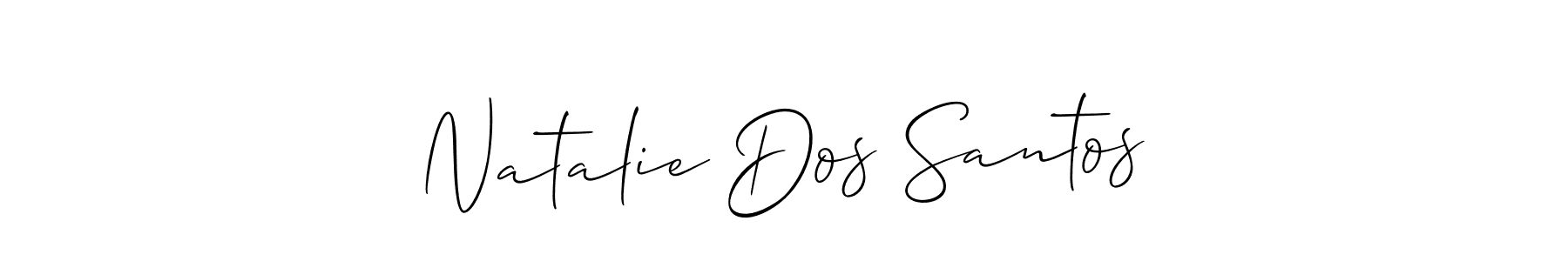 Here are the top 10 professional signature styles for the name Natalie Dos Santos. These are the best autograph styles you can use for your name. Natalie Dos Santos signature style 2 images and pictures png