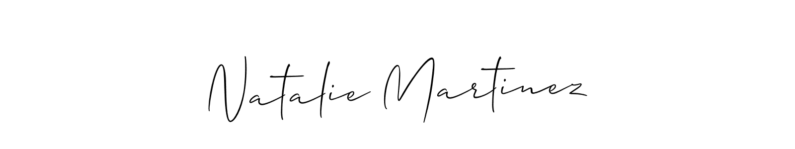 if you are searching for the best signature style for your name Natalie Martinez. so please give up your signature search. here we have designed multiple signature styles  using Allison_Script. Natalie Martinez signature style 2 images and pictures png