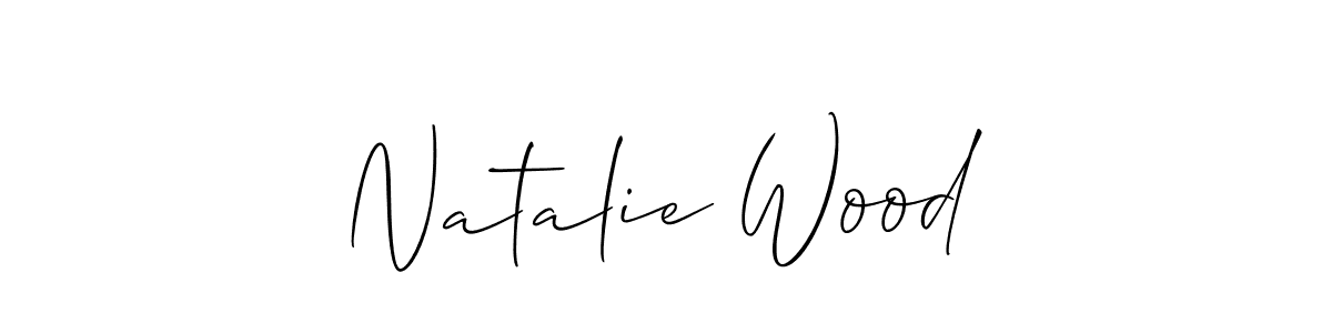 if you are searching for the best signature style for your name Natalie Wood. so please give up your signature search. here we have designed multiple signature styles  using Allison_Script. Natalie Wood signature style 2 images and pictures png