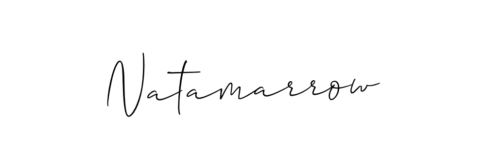 Once you've used our free online signature maker to create your best signature Allison_Script style, it's time to enjoy all of the benefits that Natamarrow name signing documents. Natamarrow signature style 2 images and pictures png