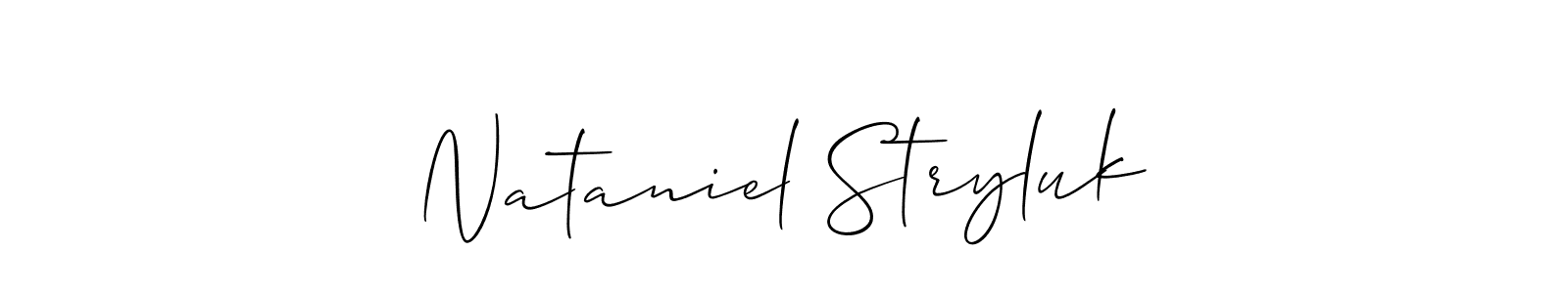 Once you've used our free online signature maker to create your best signature Allison_Script style, it's time to enjoy all of the benefits that Nataniel Stryluk name signing documents. Nataniel Stryluk signature style 2 images and pictures png