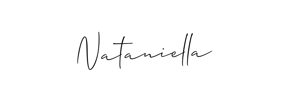 This is the best signature style for the Nataniella name. Also you like these signature font (Allison_Script). Mix name signature. Nataniella signature style 2 images and pictures png
