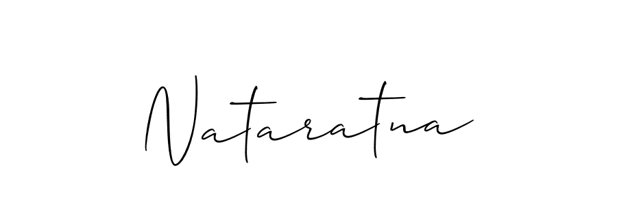 How to make Nataratna name signature. Use Allison_Script style for creating short signs online. This is the latest handwritten sign. Nataratna signature style 2 images and pictures png