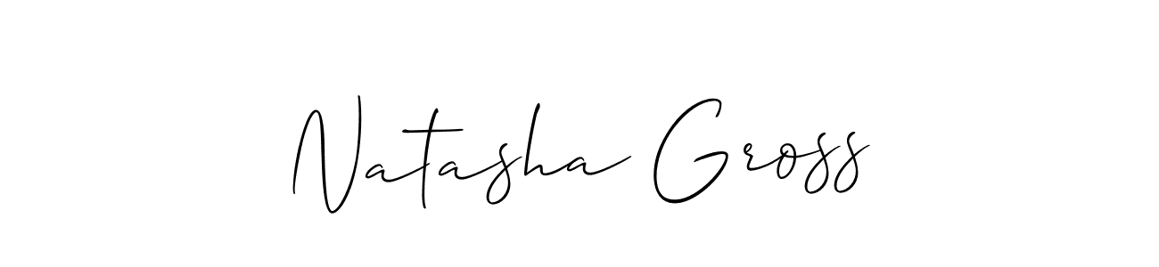 Make a beautiful signature design for name Natasha Gross. Use this online signature maker to create a handwritten signature for free. Natasha Gross signature style 2 images and pictures png