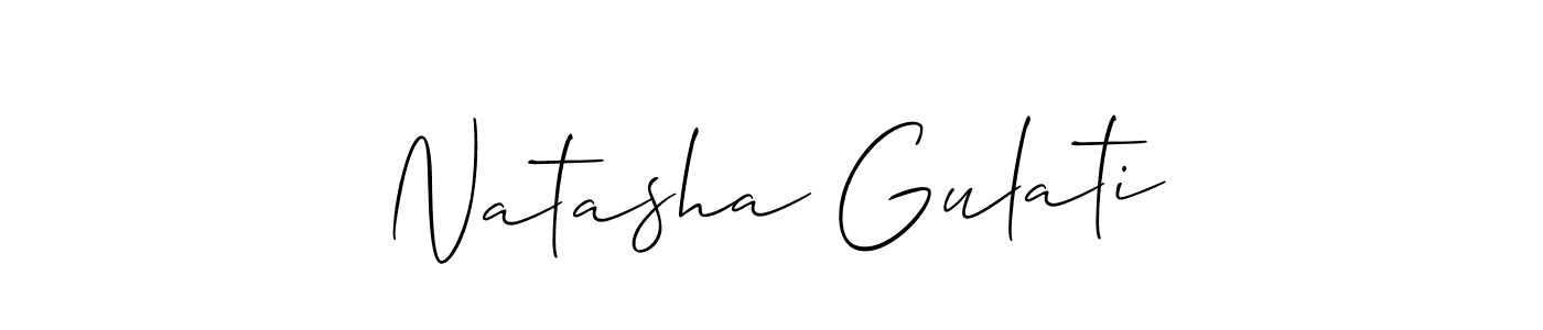 See photos of Natasha Gulati official signature by Spectra . Check more albums & portfolios. Read reviews & check more about Allison_Script font. Natasha Gulati signature style 2 images and pictures png