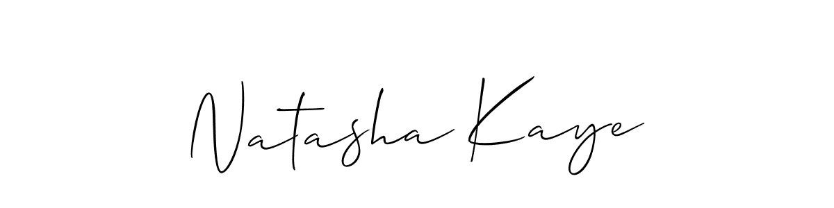 Make a beautiful signature design for name Natasha Kaye. Use this online signature maker to create a handwritten signature for free. Natasha Kaye signature style 2 images and pictures png