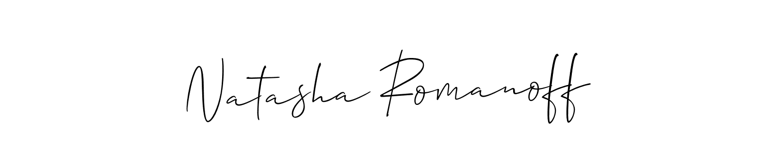 Similarly Allison_Script is the best handwritten signature design. Signature creator online .You can use it as an online autograph creator for name Natasha Romanoff. Natasha Romanoff signature style 2 images and pictures png