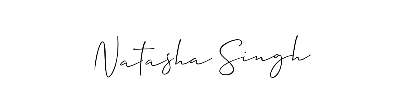 This is the best signature style for the Natasha Singh name. Also you like these signature font (Allison_Script). Mix name signature. Natasha Singh signature style 2 images and pictures png