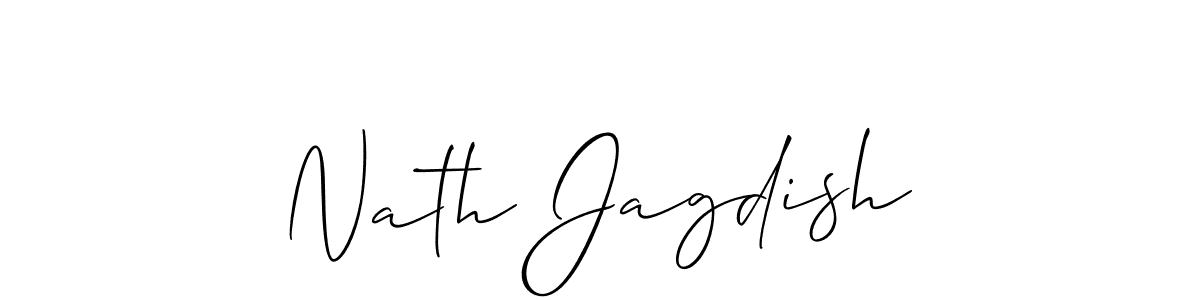 You can use this online signature creator to create a handwritten signature for the name Nath Jagdish. This is the best online autograph maker. Nath Jagdish signature style 2 images and pictures png