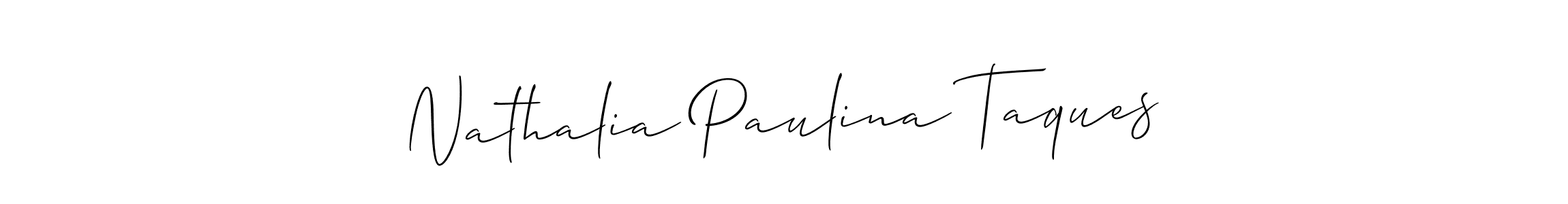 Best and Professional Signature Style for Nathalia Paulina Taques. Allison_Script Best Signature Style Collection. Nathalia Paulina Taques signature style 2 images and pictures png