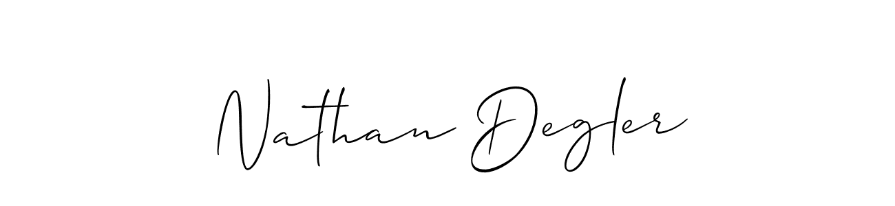 Check out images of Autograph of Nathan Degler name. Actor Nathan Degler Signature Style. Allison_Script is a professional sign style online. Nathan Degler signature style 2 images and pictures png
