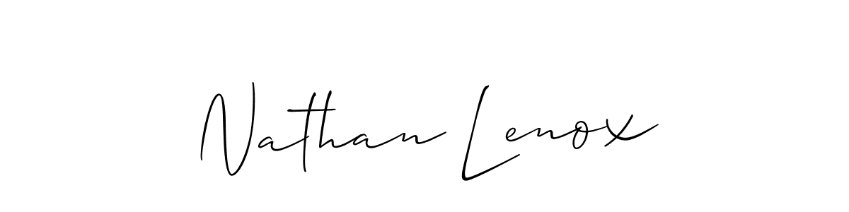 Once you've used our free online signature maker to create your best signature Allison_Script style, it's time to enjoy all of the benefits that Nathan Lenox name signing documents. Nathan Lenox signature style 2 images and pictures png