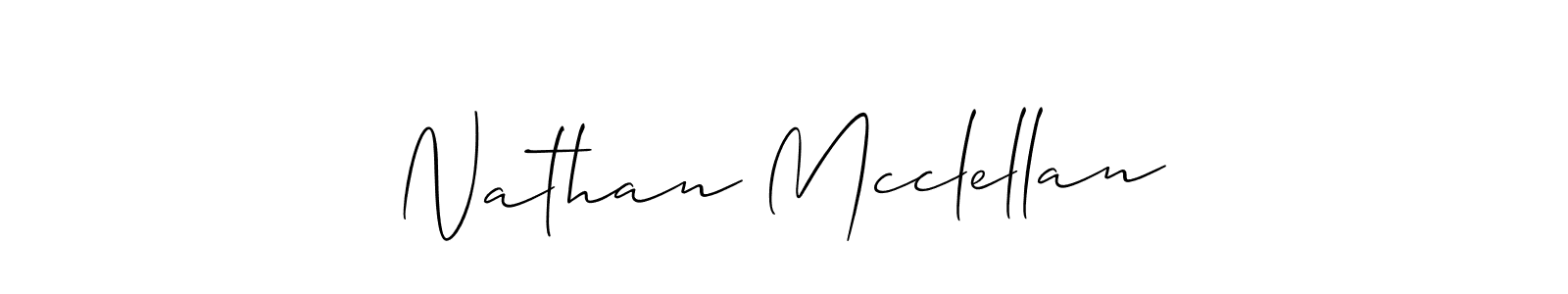 Also You can easily find your signature by using the search form. We will create Nathan Mcclellan name handwritten signature images for you free of cost using Allison_Script sign style. Nathan Mcclellan signature style 2 images and pictures png