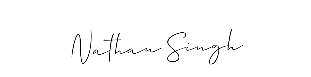 Also You can easily find your signature by using the search form. We will create Nathan Singh name handwritten signature images for you free of cost using Allison_Script sign style. Nathan Singh signature style 2 images and pictures png